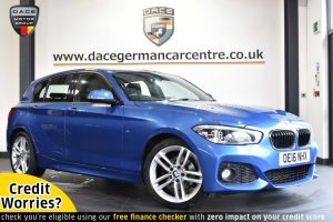 Used 2016 BLUE BMW 1 SERIES Hatchback 2.0 120D M SPORT 5DR 188 BHP (reg. 2016-06-09) for sale in Altrincham
