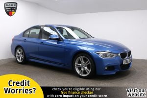 Used 2016 BLUE BMW 3 SERIES Saloon 2.0 320D M SPORT 4d 188 BHP (reg. 2016-11-07) for sale in Manchester