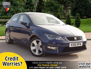 Used 2016 BLUE SEAT LEON Hatchback 1.4 ECOTSI FR TECHNOLOGY 3d 150 BHP (reg. 2016-03-01) for sale in Stockport