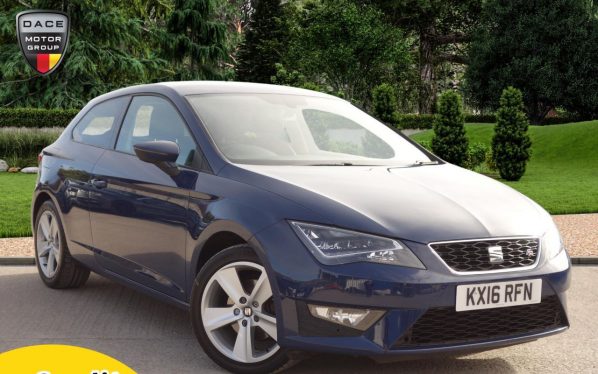Used 2016 BLUE SEAT LEON Hatchback 1.4 ECOTSI FR TECHNOLOGY 3d 150 BHP (reg. 2016-03-01) for sale in Stockport