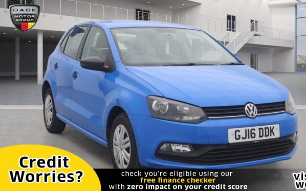 Used 2016 BLUE VOLKSWAGEN POLO Hatchback 1.0 S AC 5d 60 BHP (reg. 2016-03-16) for sale in Manchester