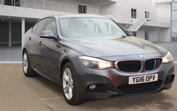 Used 2016 GREY BMW 3 SERIES Hatchback 2.0 320D XDRIVE M SPORT GRAN TURISMO 5d AUTO 188 BHP (reg. 2016-03-23) for sale in Manchester