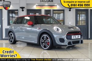 Used 2016 GREY MINI HATCH JOHN COOPER WORKS Hatchback 2.0 JOHN COOPER WORKS 3d AUTO 228 BHP (reg. 2016-06-30) for sale in Wilmslow