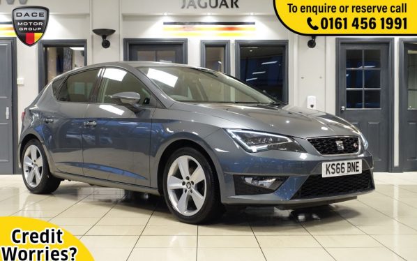 Used 2016 GREY SEAT LEON Hatchback 1.4 ECOTSI FR TECHNOLOGY 5d 150 BHP (reg. 2016-11-17) for sale in Wilmslow