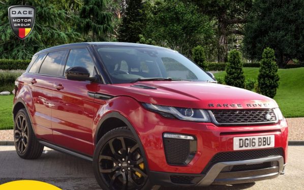 Used 2016 RED LAND ROVER RANGE ROVER EVOQUE Estate 2.0 TD4 HSE DYNAMIC 5d 177 BHP (reg. 2016-03-05) for sale in Stockport