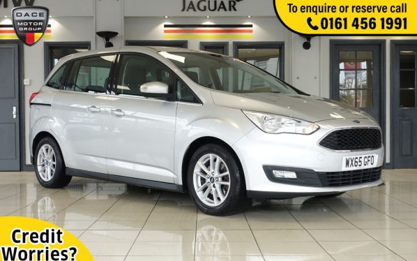 Used 2016 SILVER FORD GRAND C-MAX MPV 1.5 ZETEC TDCI 5d 118 BHP (reg. 2016-01-25) for sale in Wilmslow