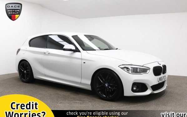 Used 2016 WHITE BMW 1 SERIES Hatchback 1.5 118I M SPORT 3d AUTO 134 BHP (reg. 2016-10-27) for sale in Manchester