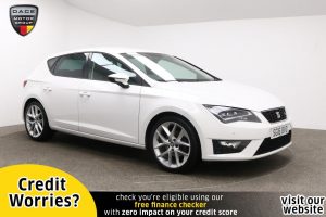 Used 2016 WHITE SEAT LEON Hatchback 1.4 ECOTSI FR TECHNOLOGY 5d 150 BHP (reg. 2016-03-15) for sale in Manchester