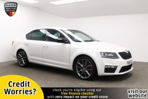 Used 2016 WHITE SKODA OCTAVIA Hatchback 2.0 VRS TSI DSG 5d AUTO 217 BHP (reg. 2016-09-09) for sale in Manchester