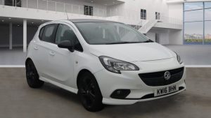 Used 2016 WHITE VAUXHALL CORSA Hatchback 1.4 LIMITED EDITION ECOFLEX 5d 89 BHP (reg. 2016-05-27) for sale in Stockport