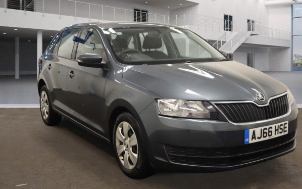 Used 2017 GREY SKODA RAPID Hatchback 1.4 SPACEBACK S TDI 5d 89 BHP (reg. 2017-01-20) for sale in Stockport
