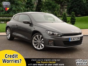 Used 2017 GREY VOLKSWAGEN SCIROCCO Coupe 1.4 GT TSI BLUEMOTION TECHNOLOGY 2d 123 BHP (reg. 2017-12-31) for sale in Stockport