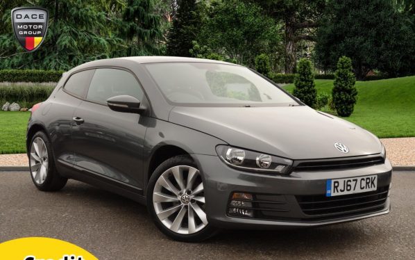 Used 2017 GREY VOLKSWAGEN SCIROCCO Coupe 1.4 GT TSI BLUEMOTION TECHNOLOGY 2d 123 BHP (reg. 2017-12-31) for sale in Stockport