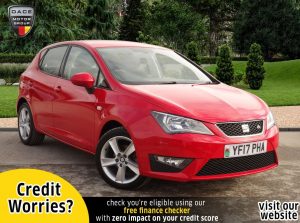 Used 2017 RED SEAT IBIZA Hatchback 1.2 TSI FR TECHNOLOGY 5d 89 BHP (reg. 2017-04-29) for sale in Stockport