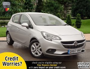 Used 2017 SILVER VAUXHALL CORSA Hatchback 1.2 DESIGN CDTI ECOFLEX S/S 5d 74 BHP (reg. 2017-09-01) for sale in Stockport