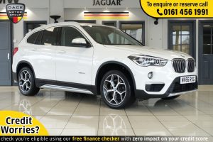 Used 2017 WHITE BMW X1 Estate 2.0 XDRIVE20I XLINE 5d AUTO 189 BHP (reg. 2017-01-10) for sale in Wilmslow