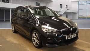 Used 2018 BLACK BMW 2 Series GRAN TOURER Estate 1.5 218I M SPORT GRAN TOURER 5DR 139 BHP (reg. 2018-09-29) for sale in Altrincham