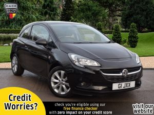 Used 2018 BLACK VAUXHALL CORSA Hatchback 1.4 ENERGY 3d 89 BHP (reg. 2018-09-26) for sale in Stockport