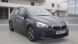 Used 2018 BLUE BMW 2 SERIES ACTIVE TOURER Hatchback 2.0 220D SPORT ACTIVE TOURER 5DR AUTO 188 BHP (reg. 2018-08-24) for sale in Altrincham