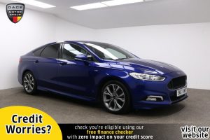 Used 2018 BLUE FORD MONDEO Hatchback 2.0 ST-LINE TDCI 5d AUTO 177 BHP (reg. 2018-01-31) for sale in Manchester