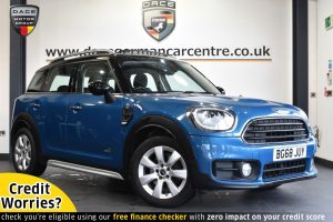 Used 2018 BLUE MINI COUNTRYMAN Hatchback 2.0 COOPER D ALL4 5DR 148 BHP (reg. 2018-10-05) for sale in Altrincham