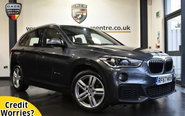Used 2018 GREY BMW X1 Estate 2.0 SDRIVE18D M SPORT 5DR 148 BHP (reg. 2018-02-20) for sale in Altrincham