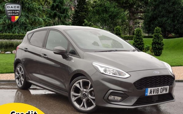 Used 2018 GREY FORD FIESTA Hatchback 1.5 ST-LINE X TDCI 5d 118 BHP (reg. 2018-05-22) for sale in Stockport