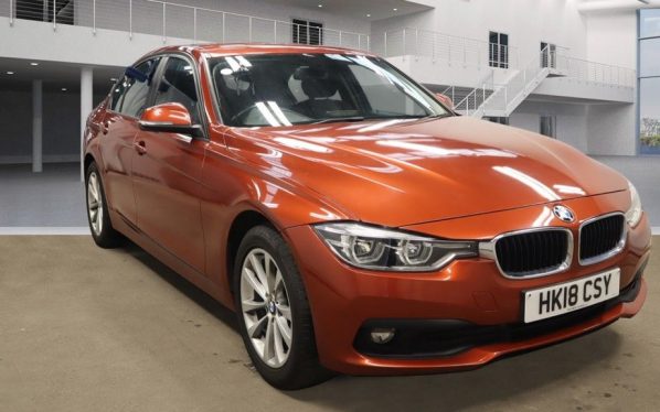 Used 2018 ORANGE BMW 3 SERIES Saloon 2.0 320D XDRIVE SE 4d AUTO 188 BHP (reg. 2018-05-18) for sale in Stockport