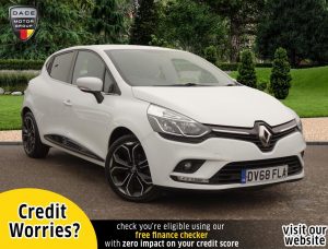 Used 2018 WHITE RENAULT CLIO Hatchback 1.5 ICONIC DCI 5d 89 BHP (reg. 2018-12-03) for sale in Stockport