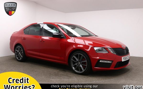 Used 2019 RED SKODA OCTAVIA Hatchback 2.0 VRS TSI 5d 242 BHP (reg. 2019-01-08) for sale in Manchester