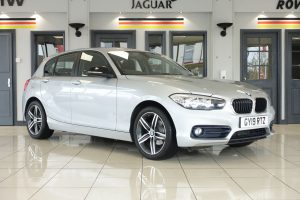 Used 2019 SILVER BMW 1 SERIES Hatchback 1.5 116D SPORT 5d 114 BHP (reg. 2019-03-27) for sale in Wilmslow