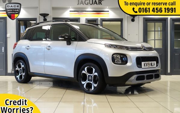 Used 2019 SILVER CITROEN C3 AIRCROSS MPV 1.2 PURETECH FLAIR 5d 82 BHP (reg. 2019-03-21) for sale in Wilmslow