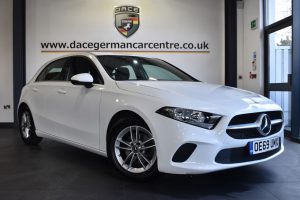 Used 2020 WHITE MERCEDES-BENZ A-CLASS Hatchback 1.5 A 180 D SE 5DR AUTO 114 BHP (reg. 2020-01-17) for sale in Altrincham