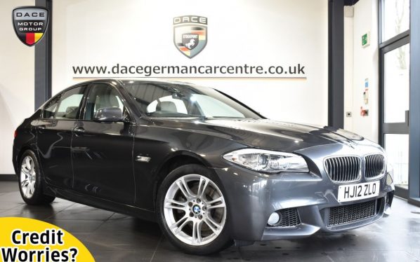 Used 2012 GREY BMW 5 SERIES Saloon 2.0 520D M SPORT 4DR AUTO 181 BHP (reg. 2012-05-21) for sale in Altrincham