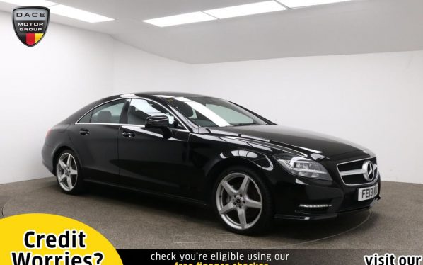 Used 2013 BLACK MERCEDES-BENZ CLS CLASS Coupe 3.0 CLS350 CDI BLUEEFFICIENCY AMG SPORT 4d 265 BHP (reg. 2013-03-19) for sale in Manchester