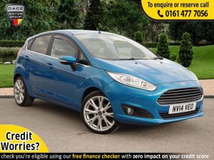 Used 2014 BLUE FORD FIESTA Hatchback 1.6 TITANIUM X TDCI 5d 94 BHP (reg. 2014-08-22) for sale in Stockport