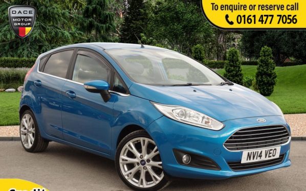Used 2014 BLUE FORD FIESTA Hatchback 1.6 TITANIUM X TDCI 5d 94 BHP (reg. 2014-08-22) for sale in Stockport
