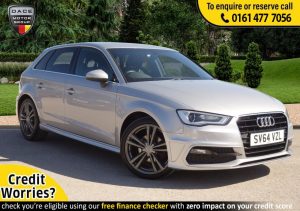 Used 2014 SILVER AUDI A3 Hatchback 1.4 TFSI S LINE 5d 124 BHP (reg. 2014-09-20) for sale in Stockport