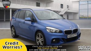 Used 2015 BLUE BMW 2 SERIES MPV 2.0 220D XDRIVE M SPORT GRAN TOURER 5d AUTO 188 BHP (reg. 2015-12-01) for sale in Manchester