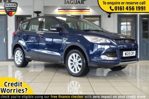 Used 2015 BLUE FORD KUGA MPV 1.5 TITANIUM 5d 148 BHP (reg. 2015-04-21) for sale in Wilmslow