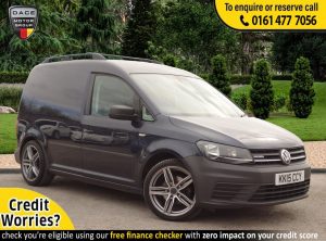 Used 2015 BLUE VOLKSWAGEN CADDY PANEL VAN 2.0 C20 TDI BLUEMOTION 5d 101 BHP (reg. 2015-08-07) for sale in Stockport