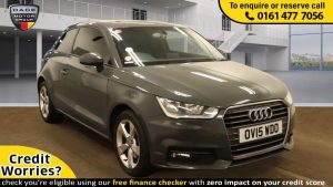 Used 2015 GREY AUDI A1 Hatchback 1.6 TDI SPORT 3d AUTO 114 BHP (reg. 2015-05-12) for sale in Stockport