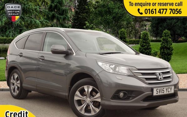 Used 2015 GREY HONDA CR-V 4x4 2.2 I-DTEC EX 5d 148 BHP (reg. 2015-03-31) for sale in Stockport