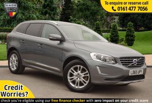 Used 2015 GREY VOLVO XC60 4x4 2.4 D5 SE LUX NAV AWD 5d AUTO 217 BHP (reg. 2015-10-28) for sale in Stockport