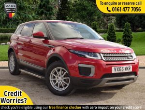 Used 2015 RED LAND ROVER RANGE ROVER EVOQUE 4x4 2.0 ED4 SE 5d 148 BHP (reg. 2015-11-25) for sale in Stockport