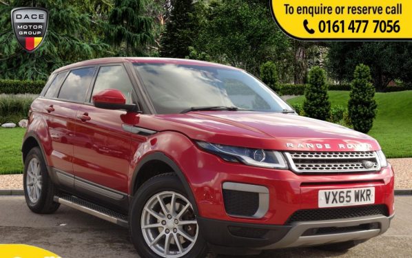 Used 2015 RED LAND ROVER RANGE ROVER EVOQUE 4x4 2.0 ED4 SE 5d 148 BHP (reg. 2015-11-25) for sale in Stockport