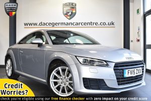 Used 2015 SILVER AUDI TT Coupe 2.0 TDI ULTRA SPORT 2DR 182 BHP (reg. 2015-06-30) for sale in Altrincham