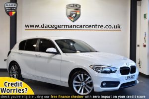 Used 2015 WHITE BMW 1 SERIES Hatchback 1.5 116D SPORT 5DR AUTO 114 BHP (reg. 2015-06-26) for sale in Altrincham