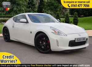 Used 2015 WHITE NISSAN 370Z Coupe 3.7 V6 GT 3d 323 BHP (reg. 2015-09-18) for sale in Stockport