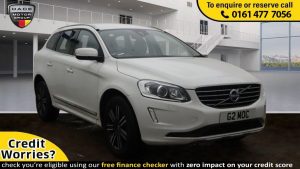 Used 2015 WHITE VOLVO XC60 4x4 2.4 D4 SE LUX NAV AWD 5d AUTO 187 BHP (reg. 2015-09-18) for sale in Stockport